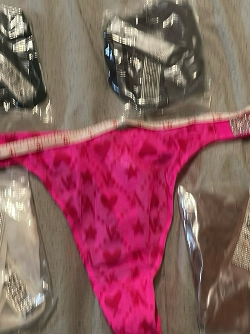 Love or lust intimates crystal rhinestone panties - Picture 6 of 7